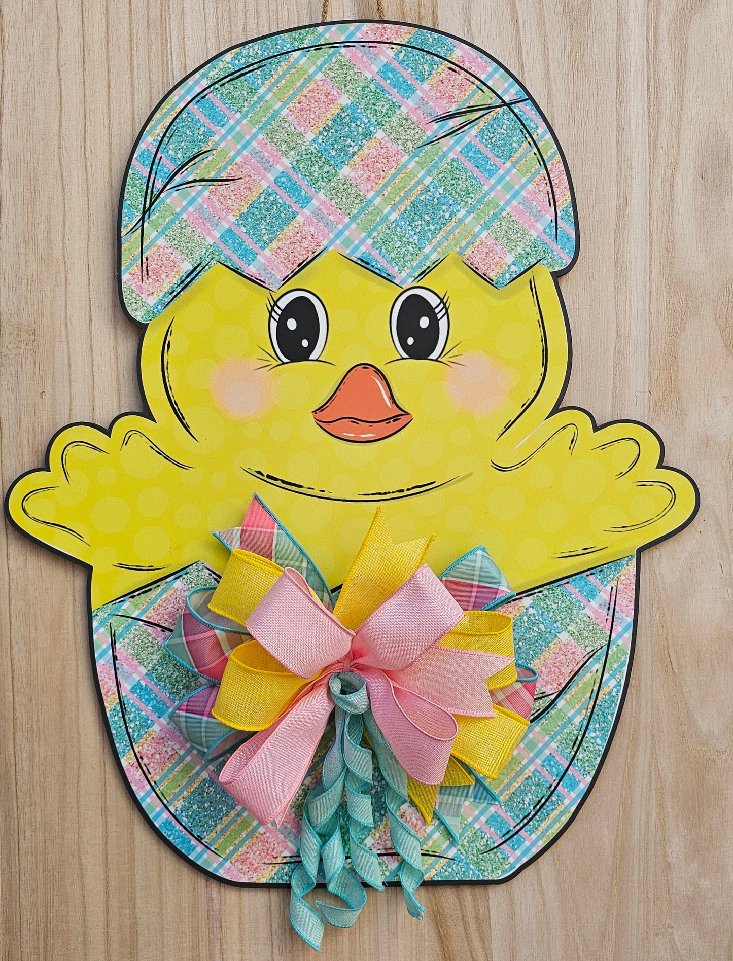 1 Easter Chick Door Hanger