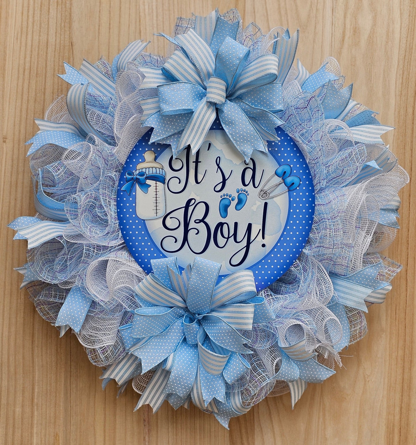 1 It's A Boy Wreath