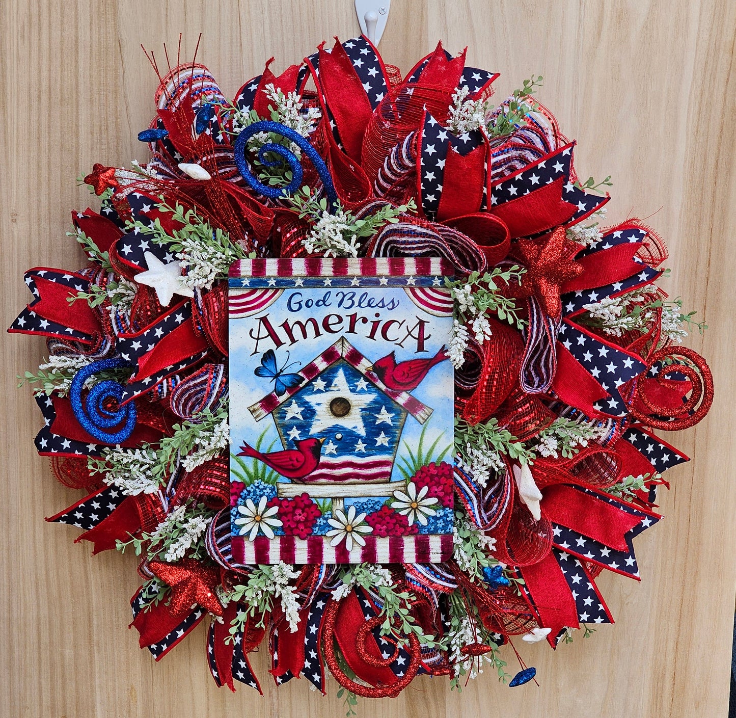 1 God Bless America Wreath